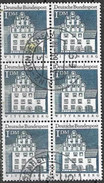 BRD 1966 Mi-500 Melanchthonhaus Wittenberg Briefmarke Deutschland Bund (XD4291)