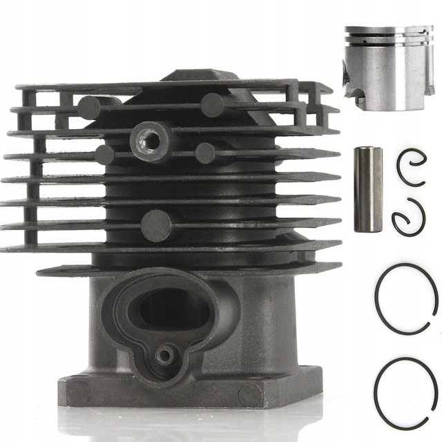 Kit Pistone E Cilindro 44mm Per Decespugliatore TL52 BG520 – Ricambio Riparazione Motore - 6