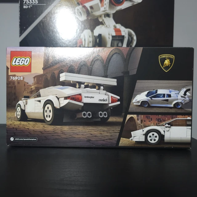 LEGO 76908 SPEED Champions Countach, Retiring 2024 New