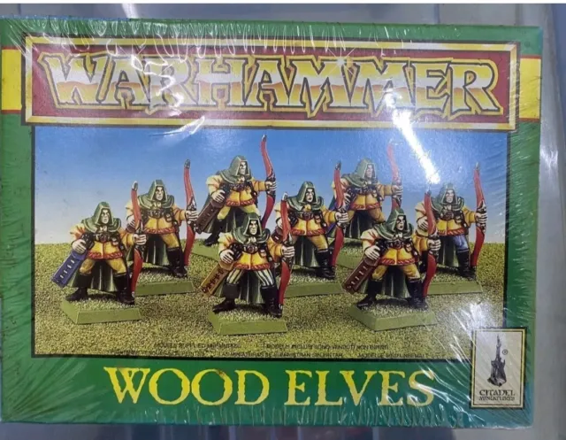 Games Workshop Warhammer Fantasy - Wood Elves Unit Box (1996)