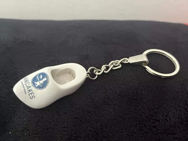 Porte Clef Sabot Pancakes Amsterdam Key Ring