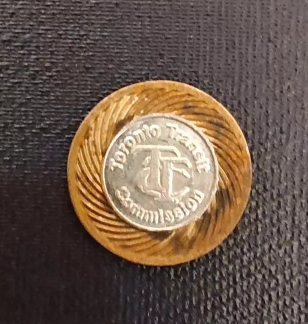 Canada Toronto Transit Commission Ttc Subway Token Bimetallic 3