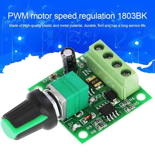 1803BK DC Motor Speed Controller Drive Module Speed Regulator Fan Motor