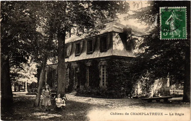 CPA AK Chateau de Champlatreux - La Regie (359076)