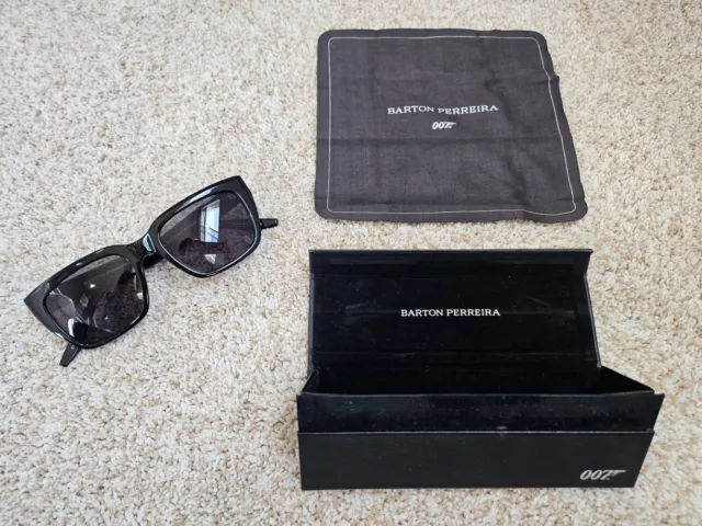 007 Barton Perreira look alike sunglasses with box