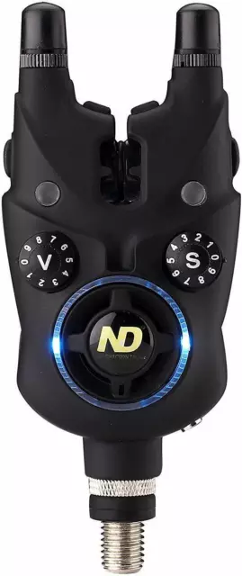 ND TACKLE CARP Fishing K9s Bite Alarm Set LED + Smart Bivvy Light
