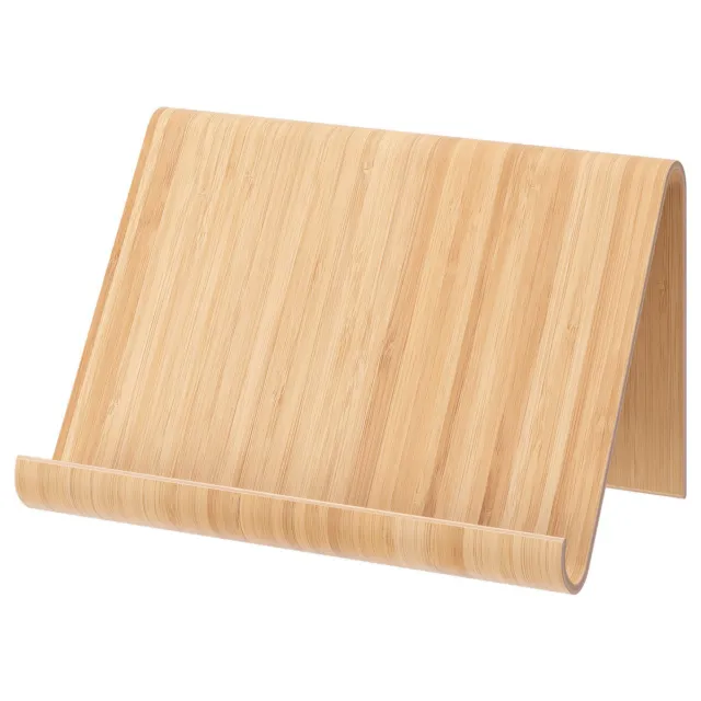 IKEA VIVALLA tablet stand 26x16x17 cm bamboo veneer