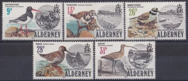 F-Ex26715 Alderney Uk England Mnh 1984 Aves Bird Pajaros Oiseaux Vögel.