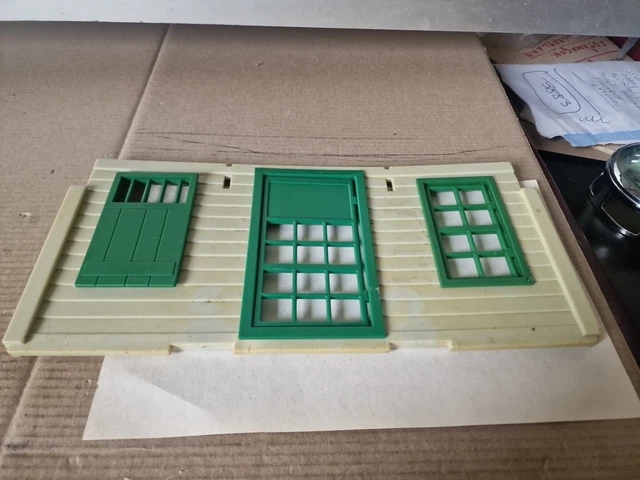 Set PLAYMOBIL Vintage Western Saloon - Façade De Maison Avec Fenêtre - Lot #3425 #2 - Occasion Bon état