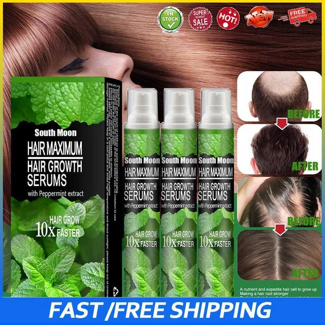 #b Herramienta para cabello denso esencia natural espesante para prevención de pérdida de cabello (3 piezas)