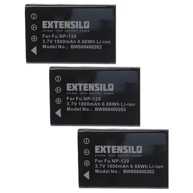 Batterie EXTENSILO 1800mAh Pour Toshiba PX1657 - Remplace PA3791U-1CAM, PA3790U-1CAM