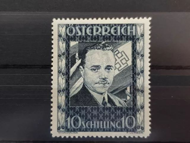 Österreich 588 Dollfuß 1936, postfrisch