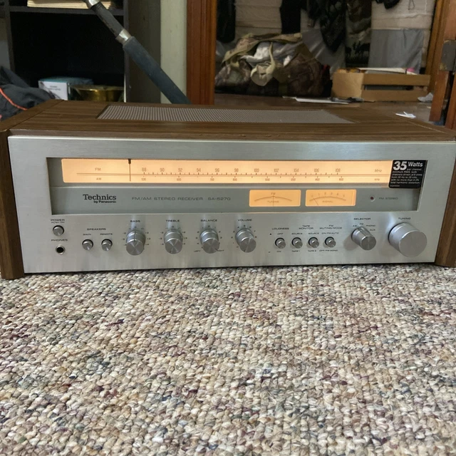 Récepteur Stéréo AM/FM Technics SA-190 - Testé En