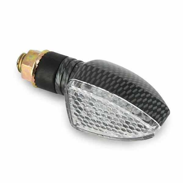 Coppia Frecce Universali Led CARBON LOOK CORTE Ducati MONSTER 600 620