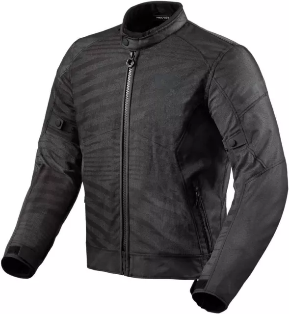 Giacca Moto Uomo Rev'it Torque 2 H2O Black Taglia Xl