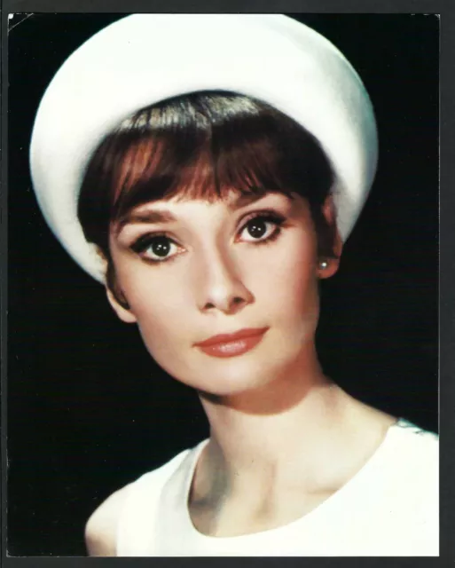 Hollywood Audrey Hepburn Actress Stunning Photo Color