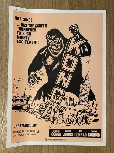 KONGA - VINTAGE Litho Poster From South Africa 71cm X 51cm EUR 17,44 ...