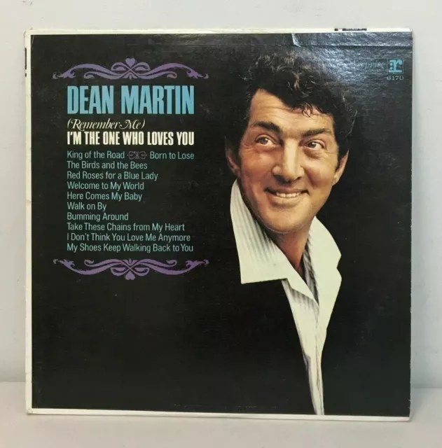 Dean Martin Remember I'm the One Who Loves You Vinyl Record Album