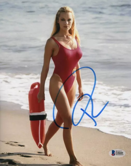 Pamela Anderson Signed Autograph 8X10 Photo - Baywatch Babe Home Improvement Bas