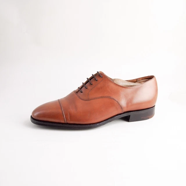 CROCKETT JONES CONNAUGHT Richelieus Marron Cuir Homme Chaussure