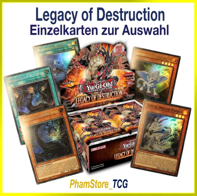 YuGiOh! Legacy of Destruction - Einzelkarten zur Auswahl.