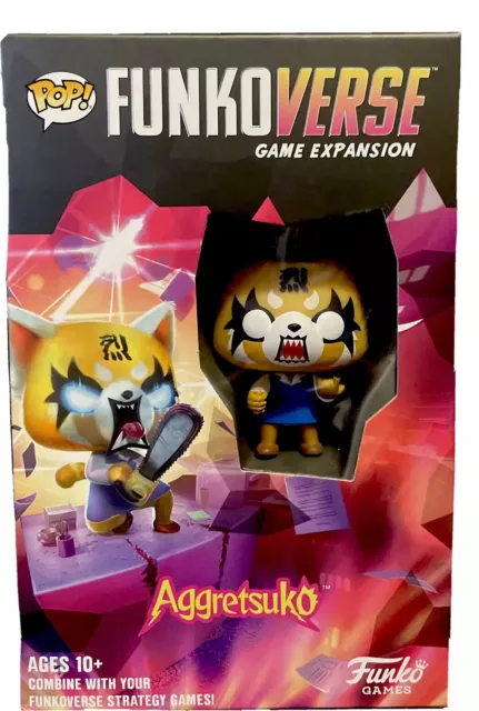 POP! FUNKOVERSE Game Expansion: Aggretsuko 100 - New Sealed Box