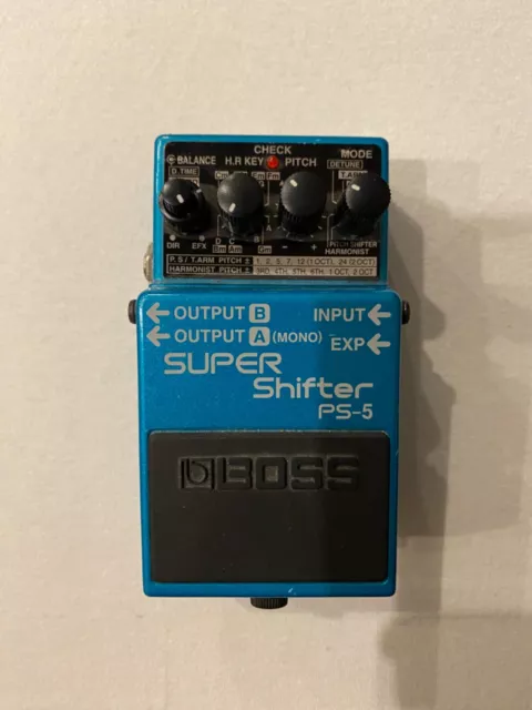 Boss PS-5 Super Shifter - Effektpedal Pitch-Shifter, leichte Gebrauchsspuren