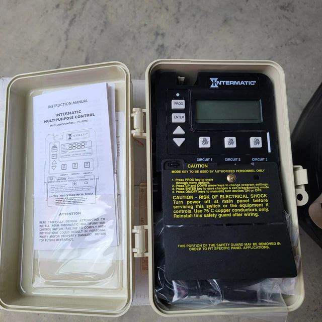 INTERMATIC P1353ME POOL/SPA Digital Time Switch Timer Enclosure