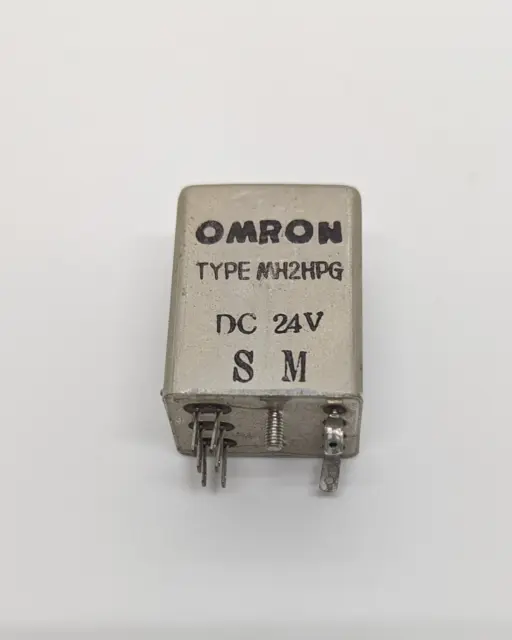 Genuine OMRON MH2HPG 24VDC 2400 Ohm Magnetic Latching Relay