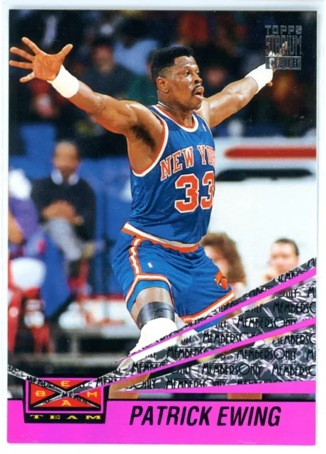 1993-94 Topps Stadium Club - Beam Team Members Only - PATRICK EWING - #3