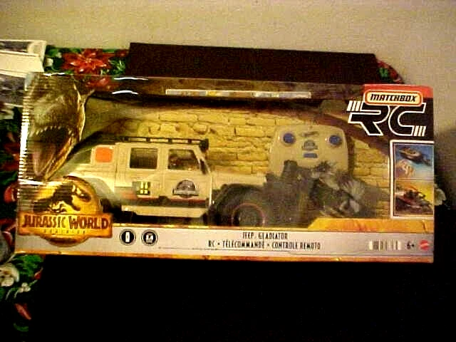 19 Jeep Gladiator Matchbox Jurassic Park World Dominion | Meses sin interés