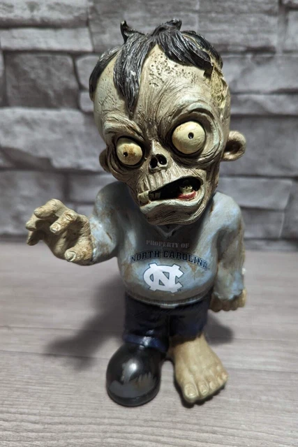 North Carolina University UNC Tar Heels Team 7" Zombie Figurine Halloween Statue