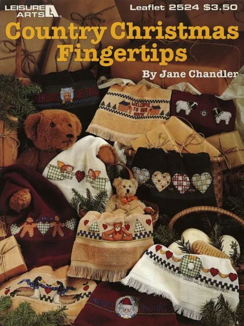 Leisure Arts Leaflet 02524 - Country Christmas Fingertips by Jane Chandler