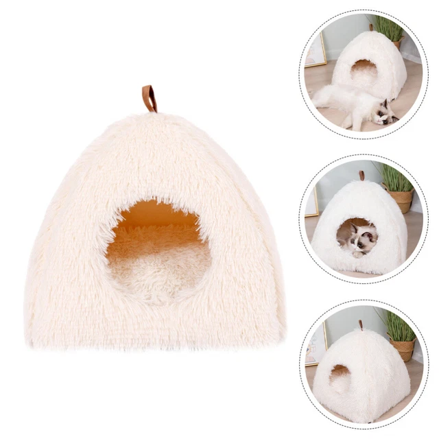 Nido para gatos camas para perros dulce cama para gatos triángulo ala para cachorros perrera para gatos