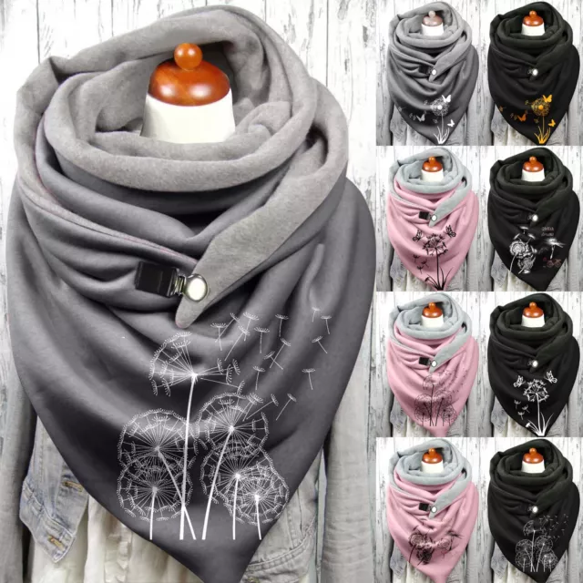 Blanket Scarves for Women Printing Multi Purpose Scarf Fashion Shawl Retro