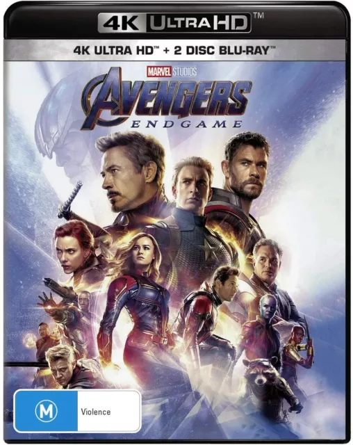 Avengers Endgame 4K Ultra HD + Blu ray RB Marvel Studios