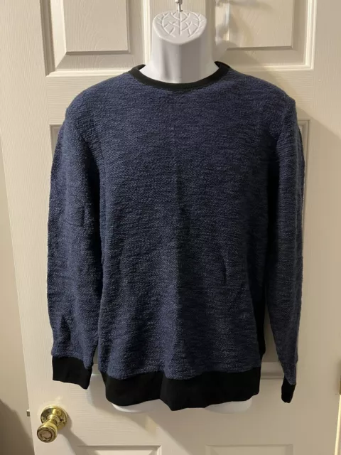 Old Navy Blue Crew Neck Long Sleeve Soft Warm NWT Sweater Size Small