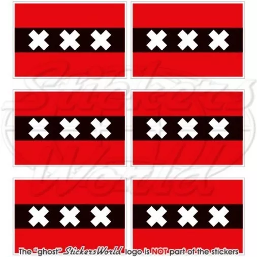 Autocollant Vinyle 100 Mm – Drapeau Des Pays-Bas (Holland) – Imperméable, Pour Voiture Ou Déco