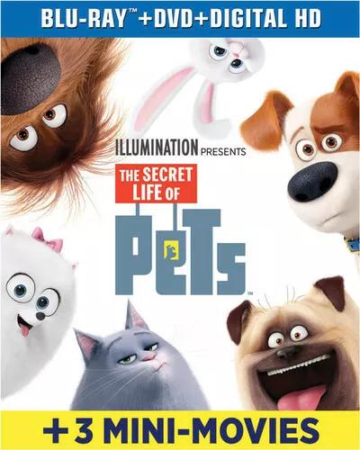 The Secret Life of Pets (Blu-ray + DVD + Blu-ray