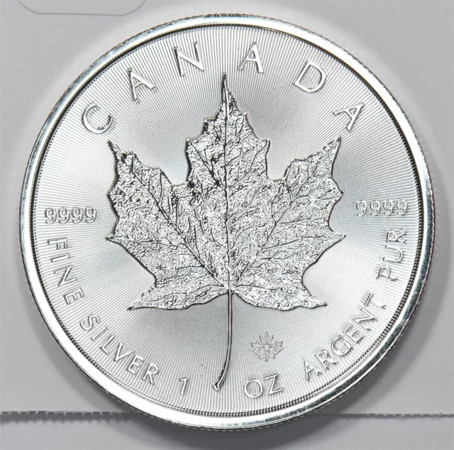 Wolrd Silver Coin 2021 Canada silver maple $5 1oz Silver 1553 *SFCOIN