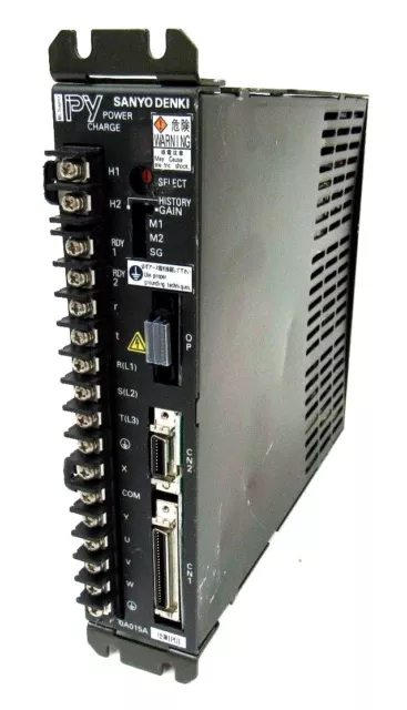 Utilisé SANYO DENKI PY0A015A0SW1P01 Servo Amplificateur