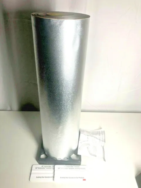 3M 1577CW-E Jacketing Tape 23" x 50 Yards Embossed Natural Aluminum Insulation