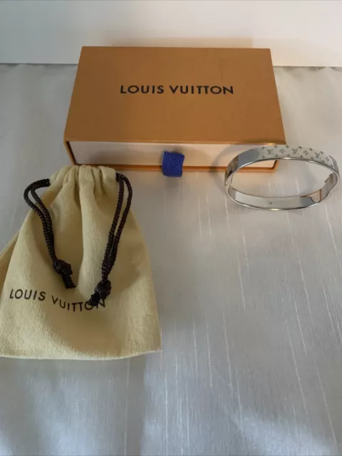 Current Louis Vuitton Nanogram Cuff LV Multi Icon Monograph