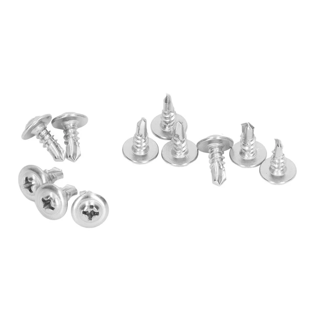 Round Screws Corrosion-resistant Self-tapping Screws For Factory Components