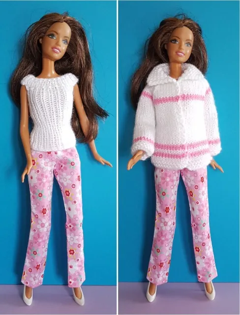 Barbie Lot vêtements poupée mannequin fait-main