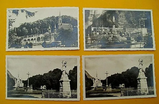 Carnet de Cartes Postales ,LOURDES 1950, n1 3