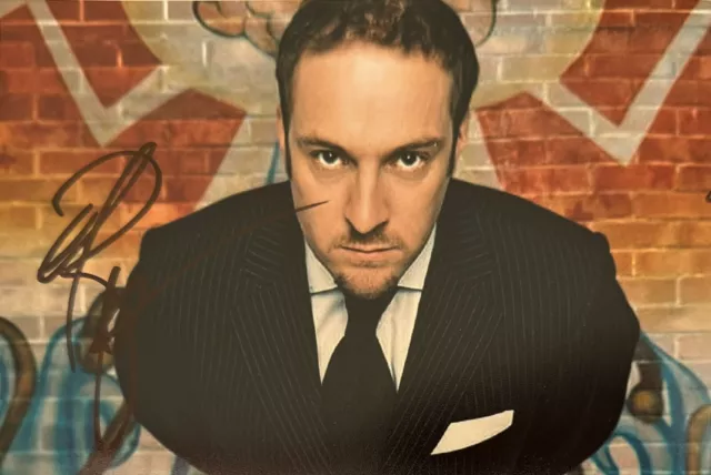 Derren Brown Hand Signed 6X4 Photo + Proof 13
