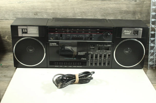 Platine Cassette Fisher Ph-W1000 – Double Cassette – AM/FM Stéréo – Occasion