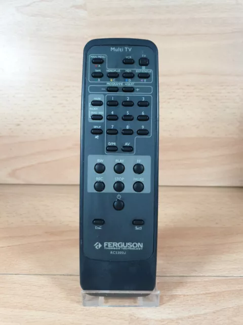 FERGUSON RC5305U Multi TV / Video VCR Remote Control Genuine Original