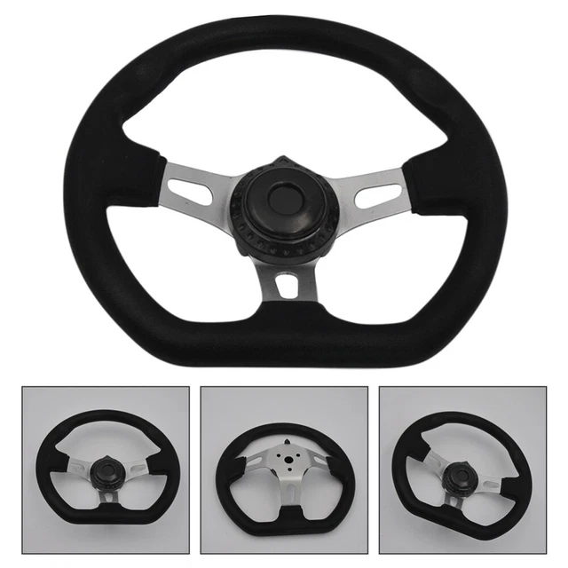Yosoo Pulsante Clacson Universale Per Volante Auto - Modifica Sportiva Con Alluminio - Sostituzione Facile
